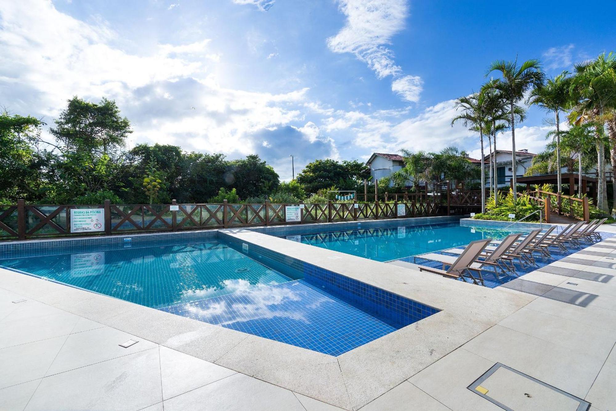 Varandas Do Atlantico 101A - Excelente Apartamento Em Condominio De Luxo A Beira Mar - Piscina Climatizada - Academia - Bombinhas Exterior foto