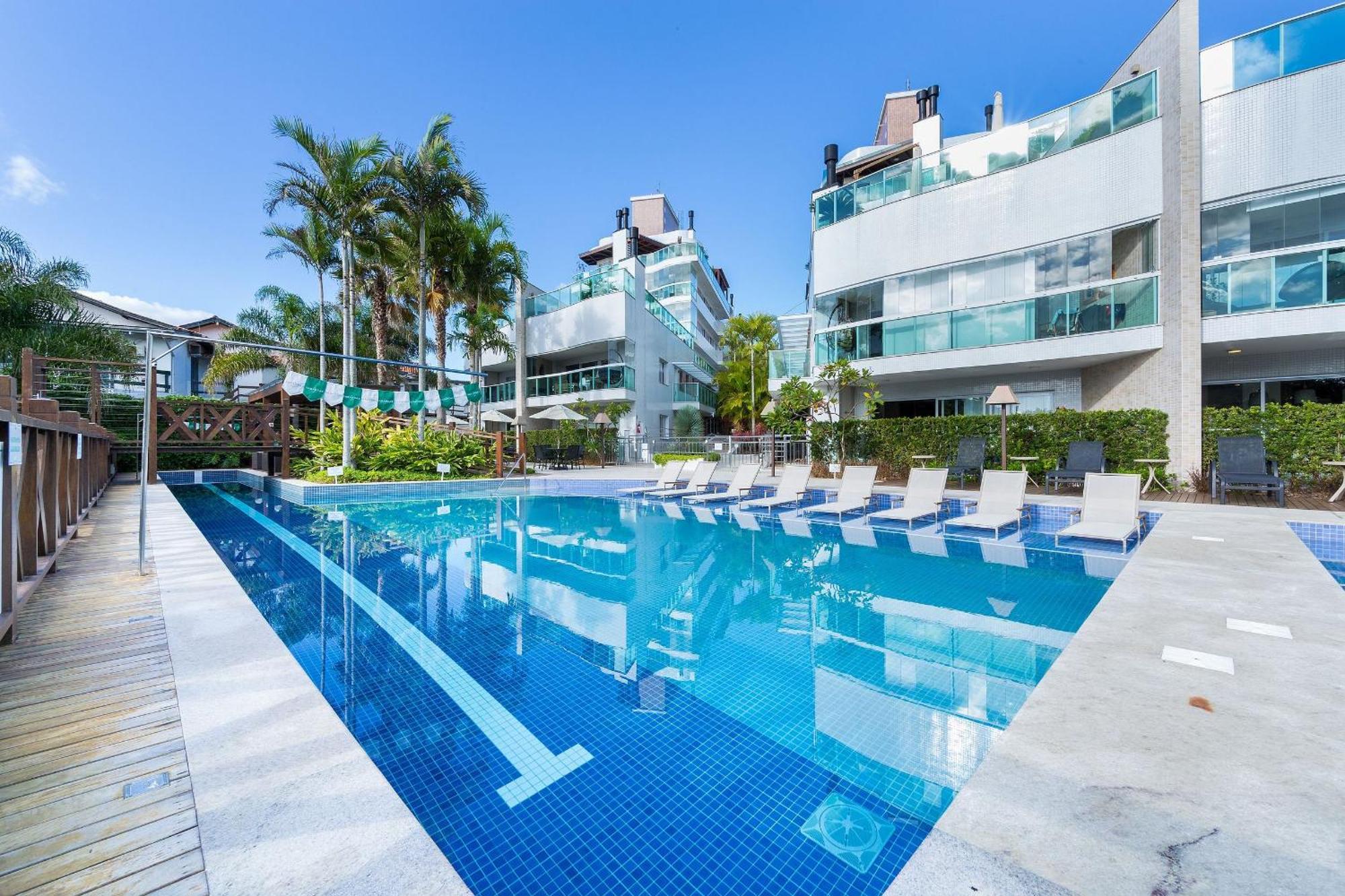 Varandas Do Atlantico 101A - Excelente Apartamento Em Condominio De Luxo A Beira Mar - Piscina Climatizada - Academia - Bombinhas Exterior foto